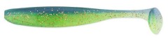 7kom - Gumeni Mamac Keitech Easy Shiner 4" 10,2cm 5,5gr Lime / Blue