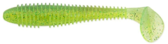 7kom - Gumeni Mamac Keitech FAT Swing Impact 3,3" 8,4cm 5,6gr Lime Chartreuse