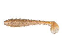7ks - Gumena Mamac Keitech FAT Swing Impact 3,3" 8,4cm 5,6gr Zlatni Goby