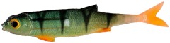 7ks - Gumená Nástraha Mikado Flat Fish 7cm Perch