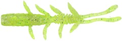 7ks - Gumová Nástraha Illex Nymfa Scissor Comb 9,7cm Glow Chartreuse