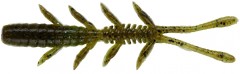 7ks - Gumová Nástraha Illex Nymfa Scissor Comb 9,7cm Green Pumpkin Pepper
