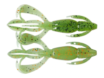 7ks - Gumová Nástraha Keitech Crazy Flapper 3,6" 9,1cm 6,6gr Hot Fire Tiger