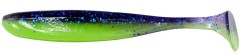 7ks - Gumová Nástraha Keitech Easy Shiner 3,5" 8,9cm 3,9gr Violet Lime Berry