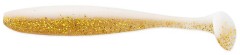 7ks - Gumová Nástraha Keitech Easy Shiner 3,5" 8,9cm 3,9gr White Gold