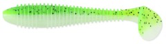 7ks - Gumová Nástraha Keitech FAT Swing Impact 3,3" 8,4cm 5,6gr Chartreuse Pepper Shad