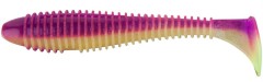 7ks - Gumová Nástraha Keitech FAT Swing Impact 3,3" 8,4cm 5,6gr Grape Shad