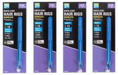 8 kom - Gotova Poveznica Preston KKM-B Mag Store Hair Rigs - Rapid Stop 10cm Veličina 18