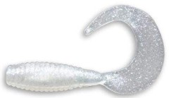 8 kom - Gumena Mamac Crazy Fish Angry Spin 2,5cm 0,22gr 49 Snježno Bijela