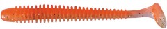 8 kom - Gumena Mamac Keitech Swing Impact 4" 10,2cm 4,6gr Narančasta Osvijetljenost
