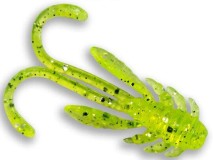8 kom - Nymfa Crazy Fish Allure 4cm 0,86gr 54 Zeleni Kiselina