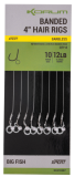 8kom - Gotovi Predvezi Korum Banded Hair Rigs 4 inch