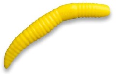 8kom - Gumeni Mamac Crazy Fish MF Baby Worm Potopiva Sýr Žuta 5cm