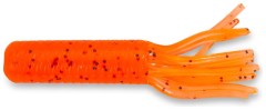 8kom - Gumeni mamac Iron Claw Moby Tube 9cm Dirty Carrot Light