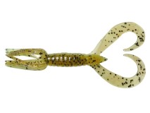 8kom - Gumeni Mamac Keitech Little Spider 2" 5,1cm 1,1gr Green Pumpkin PP/Chartreuse