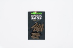 8kom - Kopče za Olovo Korda Hybrid Lead Clip Clay