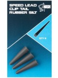 8kom - Navlaka za kopču Nash Speed Lead Slip Tail Rubber