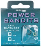 8kom Predvezi Drennan Power Bandits Barbless Vel. 12 / 7lb