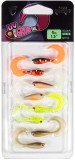 8kom - Set Mamaca Rage Grub Mixed Colour Lure Pack 4cm