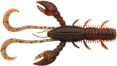 8ks - Gumená Nástraha Berkley Sick Hollow Craw 7cm Brown Orange UV