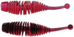 8ks - Gumová nástraha Berkley PowerBait Power Naiad 70mm Salmon Egg Red/Black