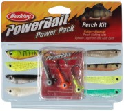 8ks - Gumová Nástraha Berkley PowerBait Pro Pack Perch Minnow 35g Assorted