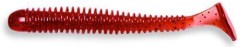 8ks - Gumová Nástraha Crazy Fish Vibro Worm 5cm 0,9gr 11 Ruby