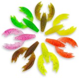 8ks - Gumová nástraha Iron Claw Paddy Craw 6,5cm Wild Mix