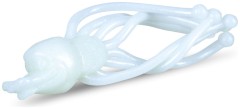 8ks - Gumová nástraha Iron Trout Duckfringe Shine's White