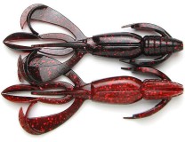 8ks - Gumová Nástraha Keitech Crazy Flapper 2,8" 7,1cm 3,4gr Black Cherry
