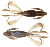 8ks - Gumová Nástraha Keitech Crazy Flapper 2,8" 7,1cm 3,4gr Electric Smoke Craw