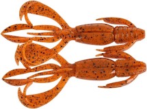 8ks - Gumová Nástraha Keitech Crazy Flapper 2,8" 7,1cm 3,4gr Spicy Mustard/Blue