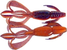 8ks - Gumová Nástraha Keitech Crazy Flapper 2,8" 7,1cm 3,4gr Violet Fire