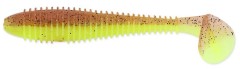 8ks - Gumová Nástraha Keitech FAT Swing Impact 2,8" 7,1cm 3,5gr Hot Brownie