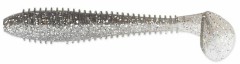 8ks - Gumová Nástraha Keitech FAT Swing Impact 2,8" 7,1cm 3,5gr Silver Baitfish