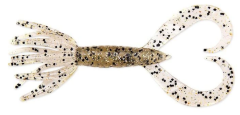 8ks - Gumová Nástraha Keitech Little Spider 3" 7,6cm 1,7gr Silver Shad