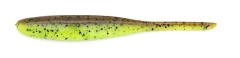 8ks - Gumová Nástraha Keitech Shad Impact 4" 10,2cm 5,2gr Green Pumpkin/Chartreuse
