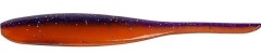 8ks - Gumová Nástraha Keitech Shad Impact 4" 10,2cm 5,2gr Violet Fire