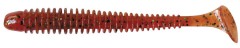 8ks - Gumová Nástraha Keitech Swing Impact 4" 10,2cm 4,6gr Orange Pepper