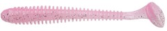 8ks - Gumová Nástraha Keitech Swing Impact 4" 10,2cm 4,6gr Pink Silver Glow