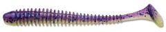 8ks - Gumová Nástraha Keitech Swing Impact 4" 10,2cm 4,6gr Violet Lime Berry