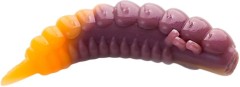8ks - Gumová Nástraha Moonky Gamer Big 4,6cm 2,12gr Cheese Brown Metalic Orange Fluo