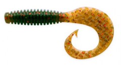 8ks - Gumová Nástraha Upstream Swirl 1,8" 4,5cm #435 Motor Oil
