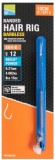8ks - Hotové Návazce Preston KKH-B Banded Hair Rigs 10cm Velikost 10