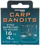 8ks - Hotový Náväzec Drennan Carp Bandits Barbless Veľkosť 12 / 6lb