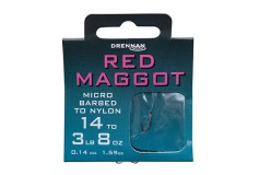 8ks - Hotový Náväzec Drennan Red Maggot 8ks - Hotový Náväzec Drennan Red Maggot