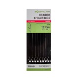 8ks - Náväzec Korum Big Fish Braided Hair Rigs 6" Barbed Veľkosť 12 8ks - Náväzec Korum Big Fish Braided Hair Rigs 6" Barbed Veľkosť 12