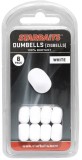 8ks - Plovoucí Nástraha Starbaits Dumbells Bílá
