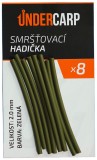 8ks - Smršćujuća Cijev UnderCarp 2,0mm zelena 8ks - Smršćujuća Cijev UnderCarp 2,0mm zelena
