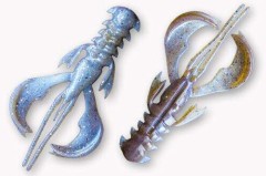 9ks - Gumová Nástraha Crazy Fish Nimble 4cm 1gr 3D Swamp Pearl